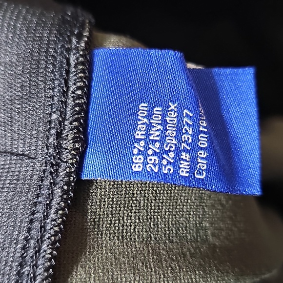 Apt. 9 Olive Green Pleated Skinny Ponte Pants Size XL New - Picture 5 of 7